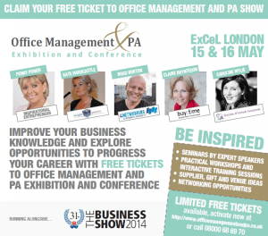 FastKlean exhibiting at the Office Management and PA Exhibition and Conference