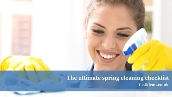 The ultimate spring cleaning checklist + Infographic