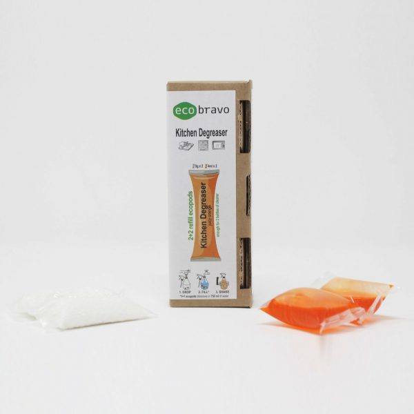 Water Soluble Plastic Free Cleaning Sachets - Kitchen