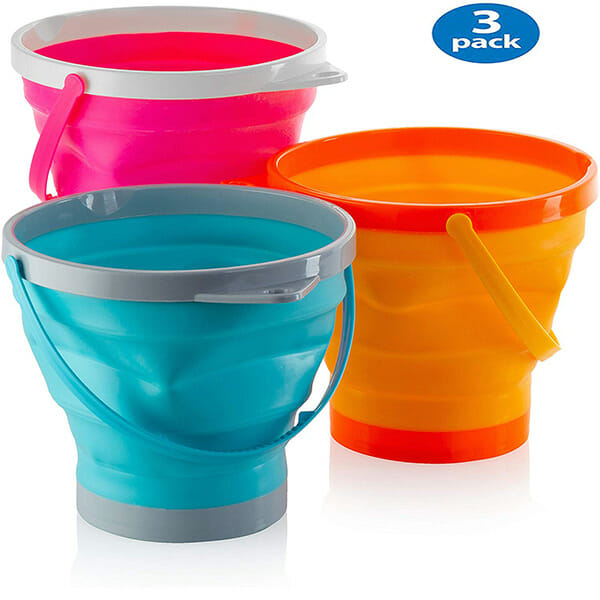 Foldable Bucket Pack Of 3