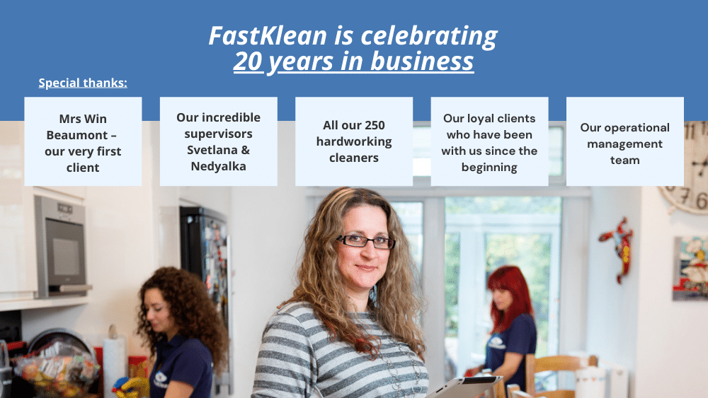 Celebrating 20 Years in Business