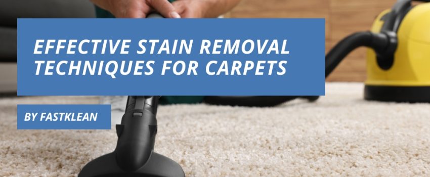 Stain Removal Techniques