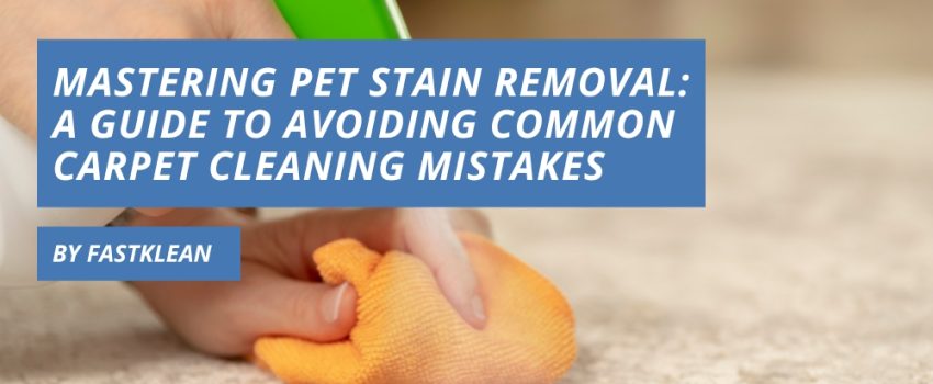 Pet Stain Removal